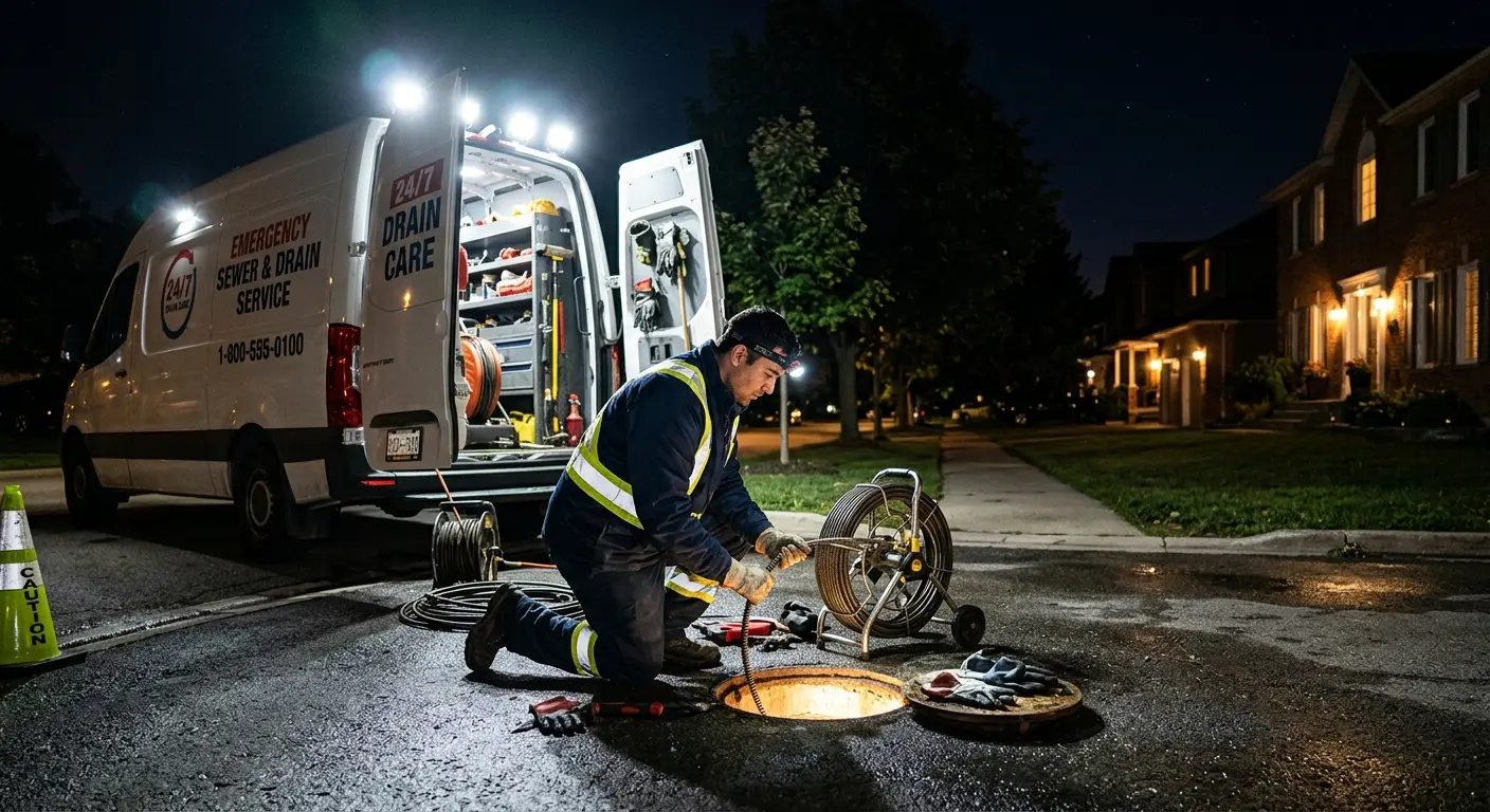 Sewer Line Repair in Rumford, ME